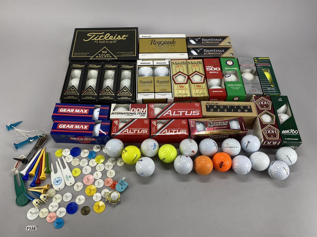 【新作入荷，爆買い】 庄梅-F538-100 大量 ゴルフボール 箱入り Titleistなど いろいろ まとめて 山売り 他(その他)｜売買されたオークション情報、yahooの商品情報をアーカイブ公開 - オークファン ボール