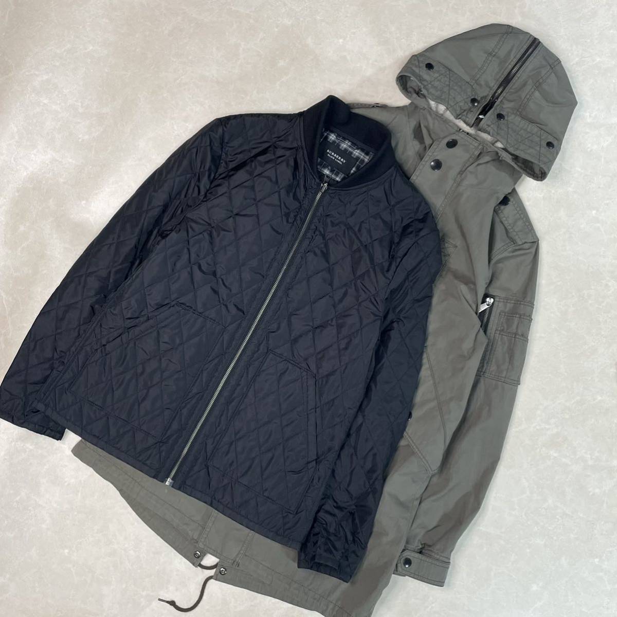 BURBERRY バーバリー BLACK LABEL ブラックレーベル 3way ミリタリー 