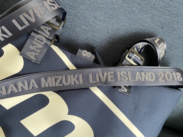 水樹奈々 LIVE ISLAND2018ライブツアーグッズ ISLANDトートバッグ＋