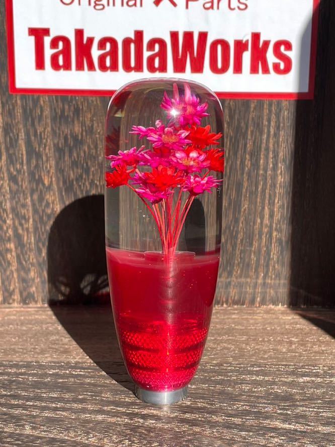 オリジナル水中花シフトノブ 12×1.25水中花 シフトノブ デコトラ オリジナル水中花シフトノブ 12×1.25水中花 シフトノブ デコトラ