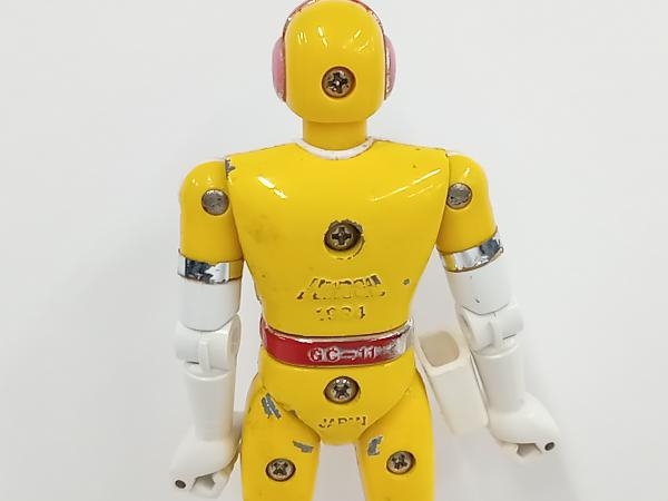 「超電子バイオマン」バイオガール・イエローフォーセット（新品・当時モノ・’８４） 超電子バイオマン」バイオガール・イエローフォーセット（新品・当時