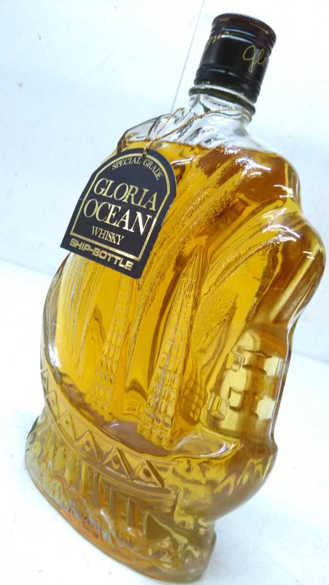 1000円～ 酒 GLORIA OCEAN グロリアオーシャン シップボトル 未開栓 S326