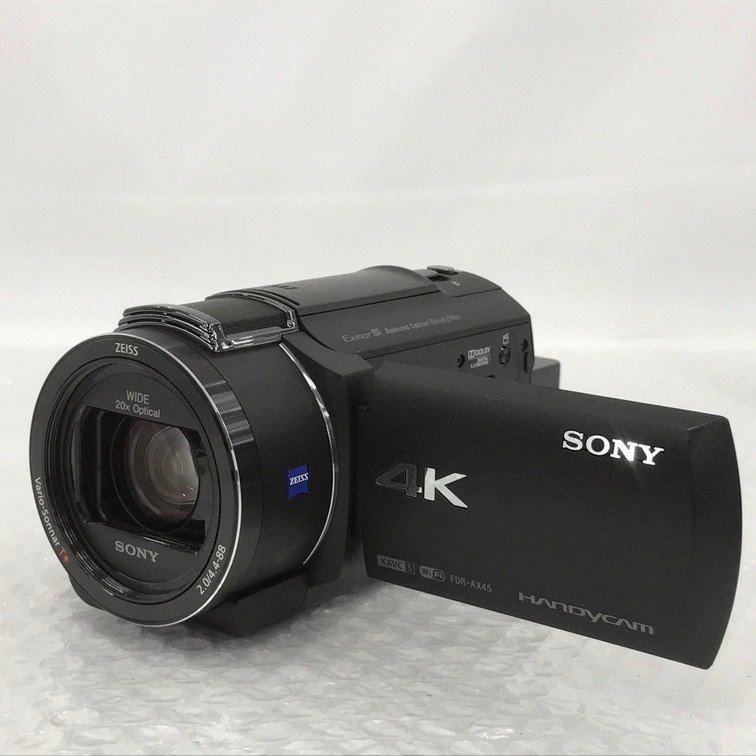 ソニー4Kビデオカメラ SONY HANDYCAM FDR-AX45 ジャンク品 ソニー4Kビデオカメラ SONY HANDYCAM FDR-AX45 ジャンク品