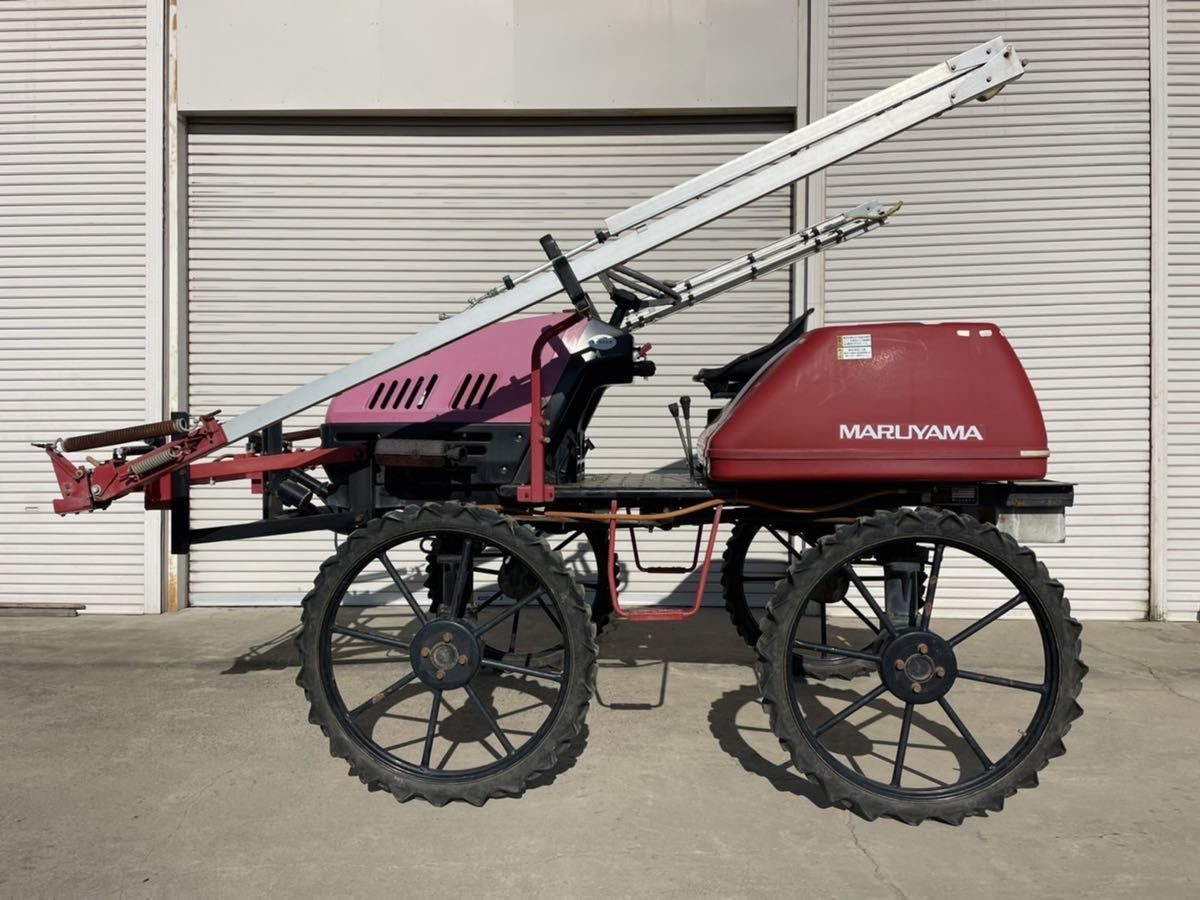 丸山 動力噴霧機（走行式）BSA-410 乗用管理機 散布機(農業機械)｜売買 