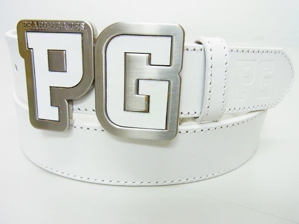 正規☆PEARLYGATES パーリーゲイツ☆PGロゴバックル型押しベルト【053