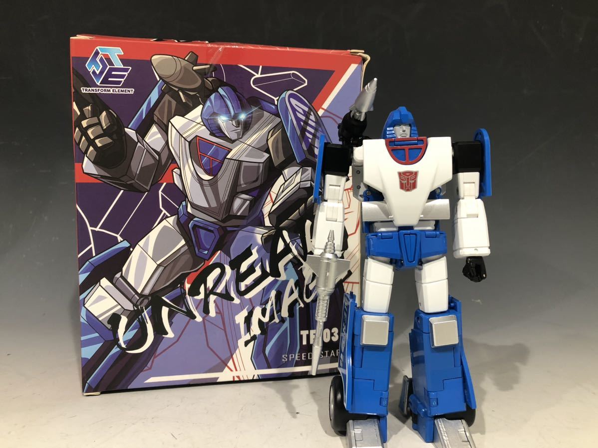  トランスフォーマー 非正規 Transform ElementTE-03 スピードスター Speedstar(トランスフォーマー)｜売買されたオークション情報、yahooの商品情報をアーカイブ公開 - オークファン トランスフォーマー