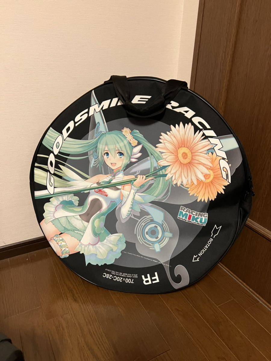 グッドスマイルレーシング レーシングミク ホイールバック 700c ロードバイク