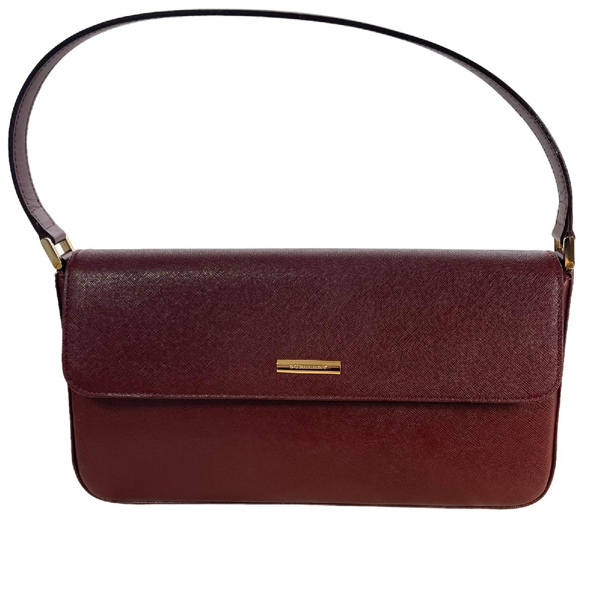 【極美品】BURBERRY バーバリー レザー ロゴ ハンドバッグ ボルドー BURBERRY バーバリー ハンドバッグ ボルドー色 レザー 【公式通販】