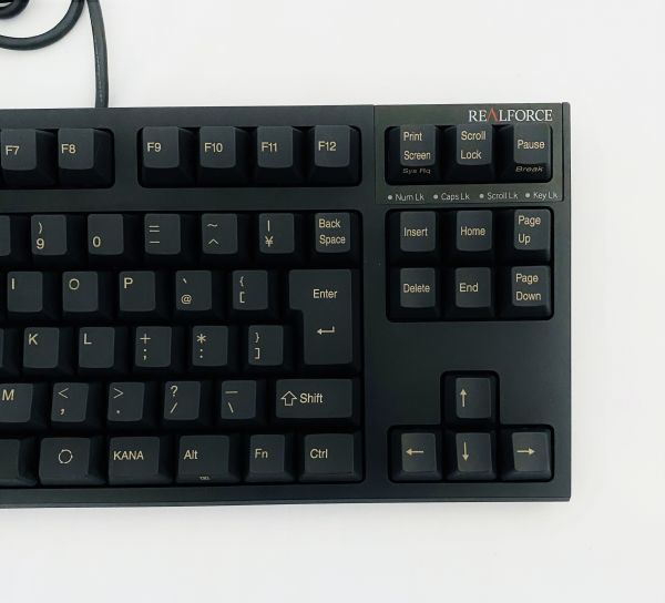 東プレ REALFORCE R2 TKL R2TL-JP4-BK 【公式通販】