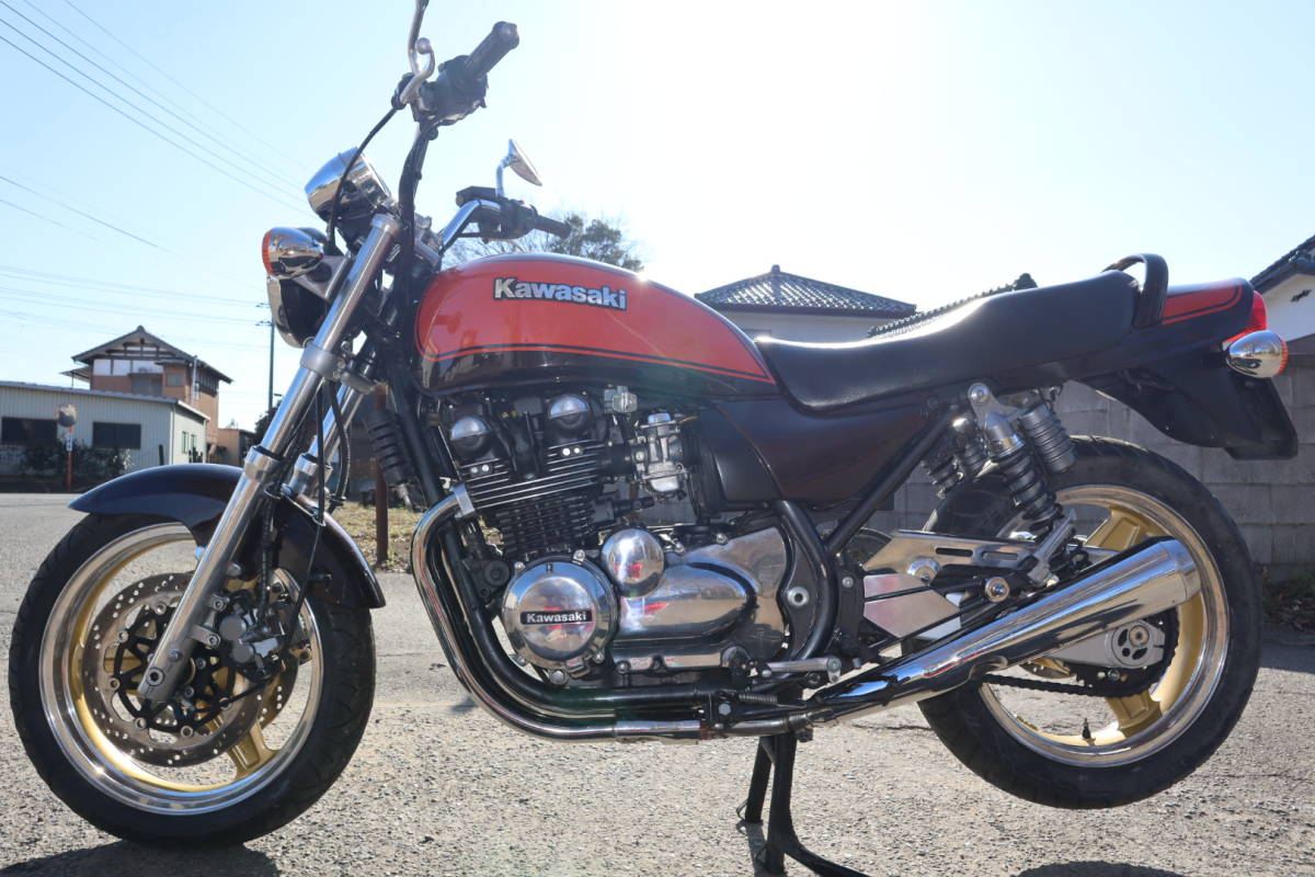 カワサキ KAWASAKI ZEPHYR750(ZR750C-02243-) 実動車 【動画有】旧車