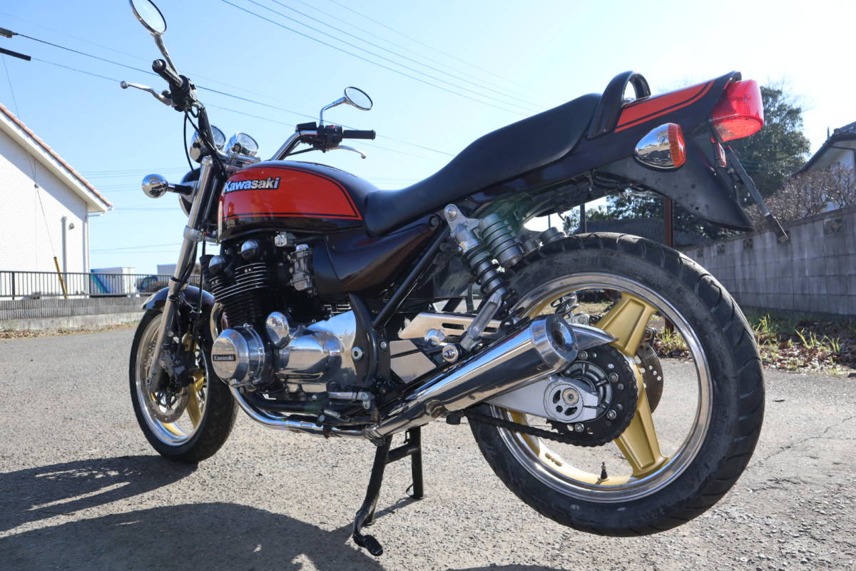 カワサキ KAWASAKI ZEPHYR750(ZR750C-02243-) 実動車 【動画有】旧車