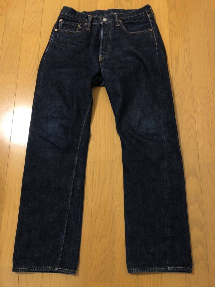 美品 FULLCOUNT フルカウント 0105XX W30 旧モデル 赤タグ ステッチ 