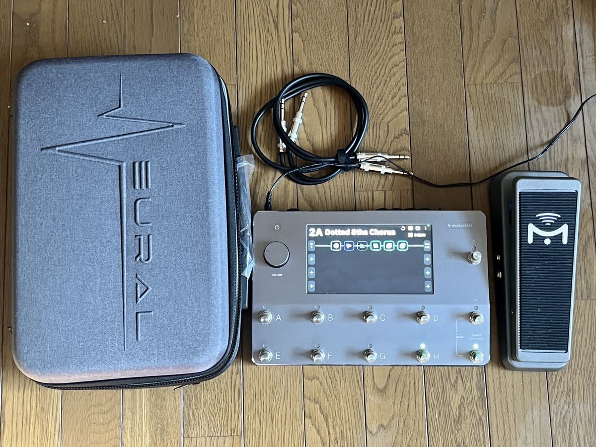 値下げ！！QUAD CORTEX ペダル、ケース付属 送料無料 QFX 【公式通販】