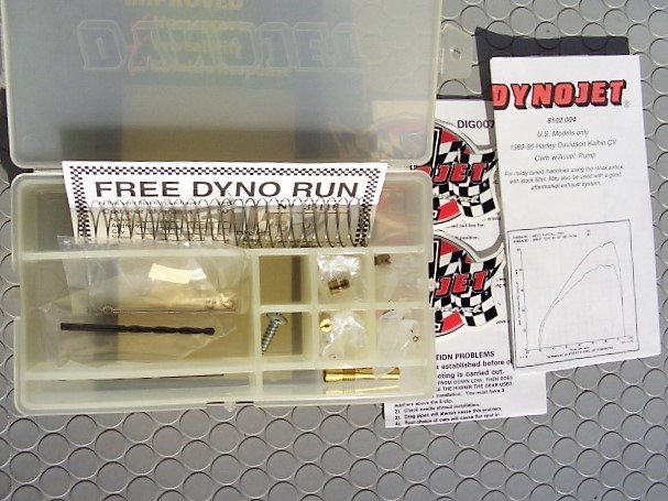 ◎ダイノジェット キット CVキャブ用 2(未使用 DYNOJET ハーレー エボ ケイヒン CV キャブレター スポーツスター ダイナ ソフテイル