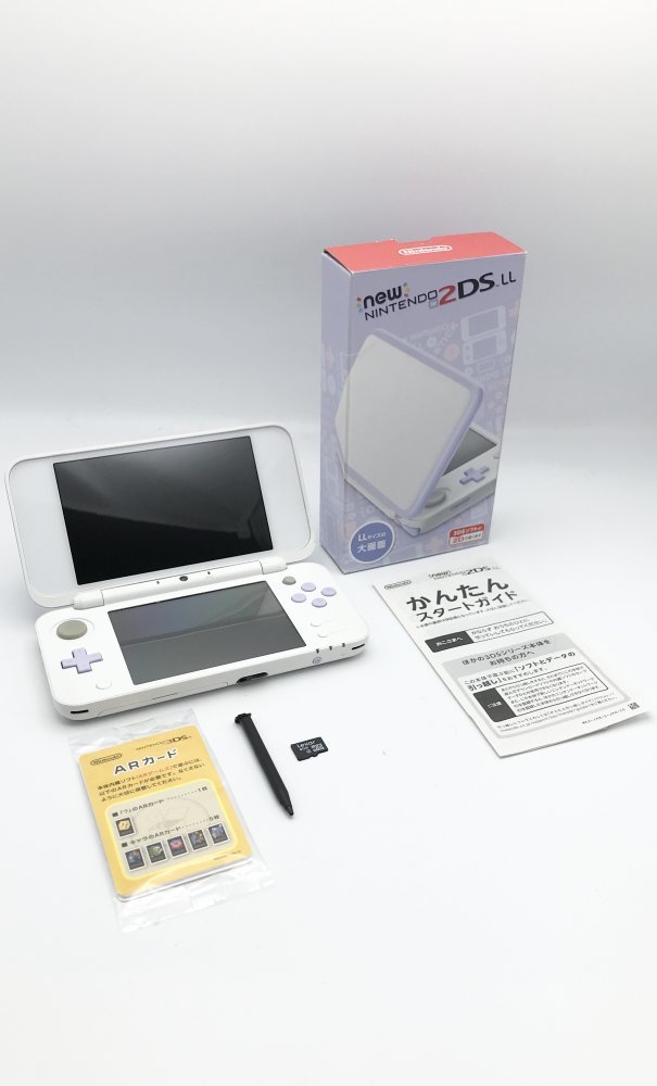Newニンテンドー2DS LL ホワイト×ラベンダー SD付公式WEBショップ