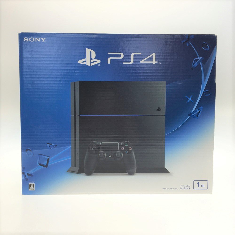 H【中古品】 MFGE PS4 ジェットブラック 1TB CUH-1200B B01 SONY 〈33-230111-me-10-HOF〉
