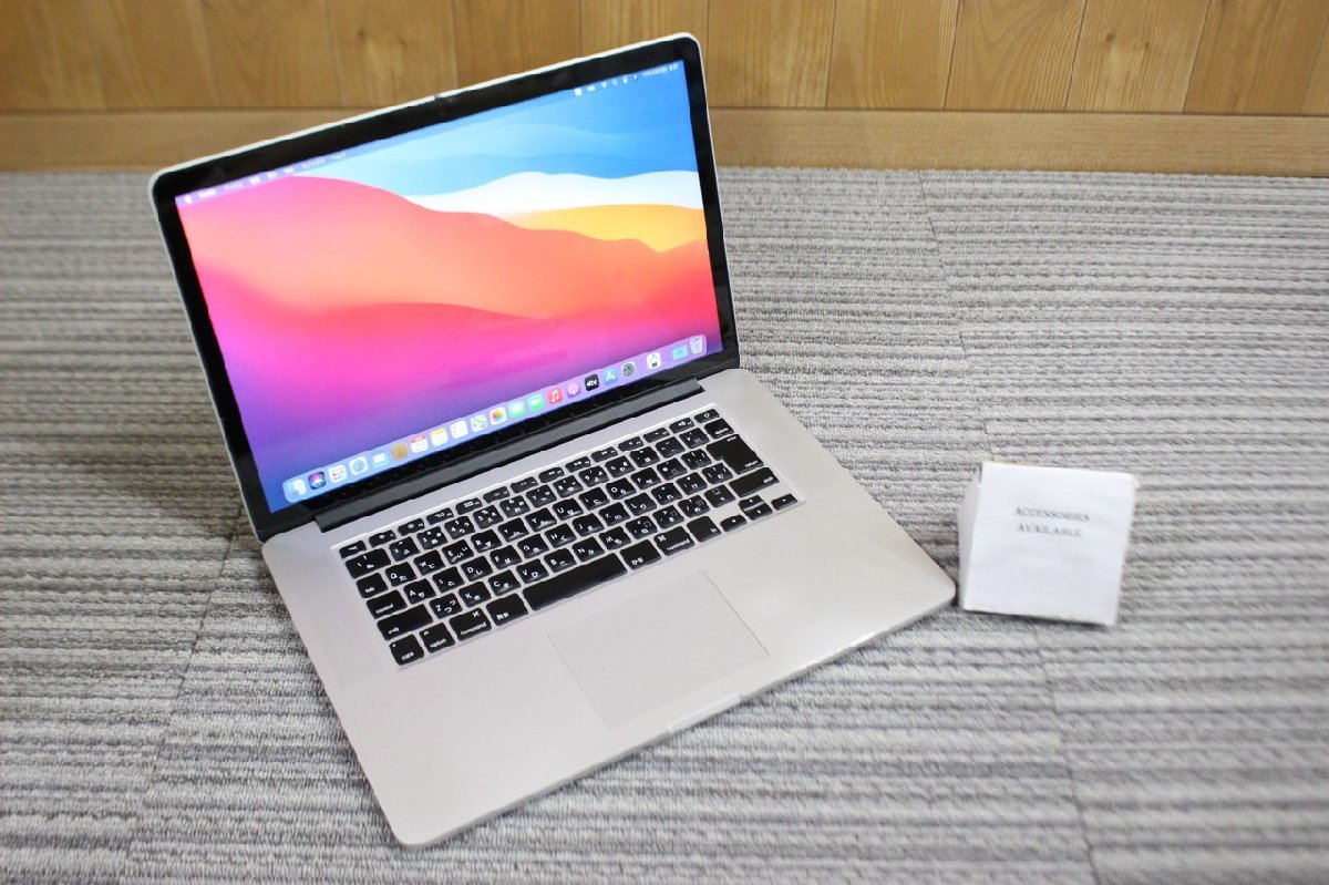 N0111【AC付！・i7】Apple / MacBook Pro A1398(Retina.15-inch 