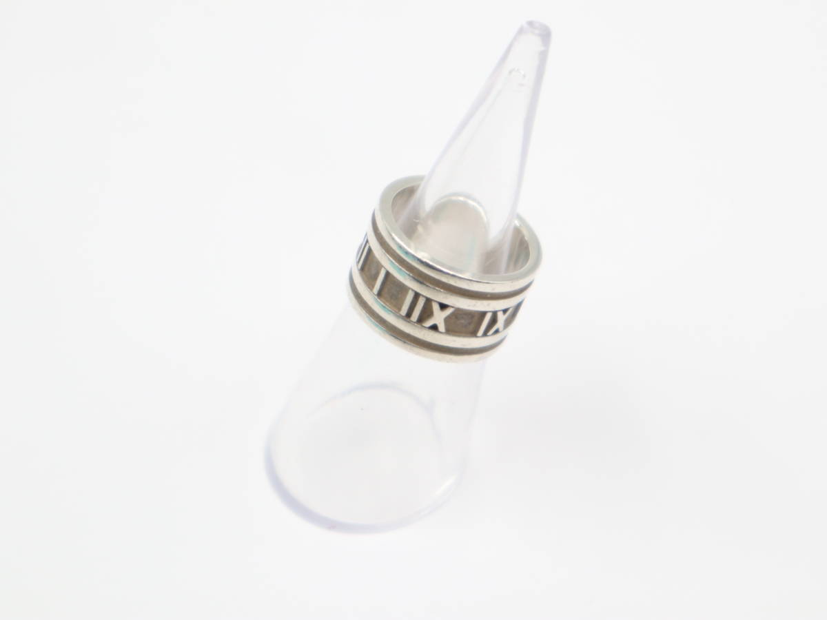 ★【磨き済み】★TIFFANY＆Co. ティファニー アトラス SV925 リング 指輪 アクセサリー 約10号 メンズ レディース シルバー系
