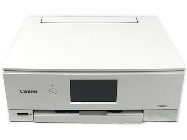 Canon PIXUS TS8230 インクジェット プリンタ ホワイト 中古 N7153692