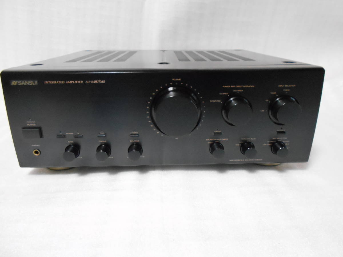 SANSUI AU-α607MR プリメインアンプ メンテナンス済 SANSUI プリメイン
