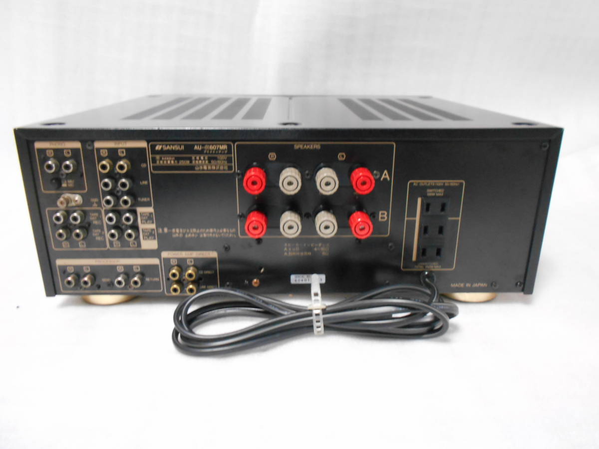 SANSUI AU-α607MR プリメインアンプ メンテナンス済 SANSUI プリメイン