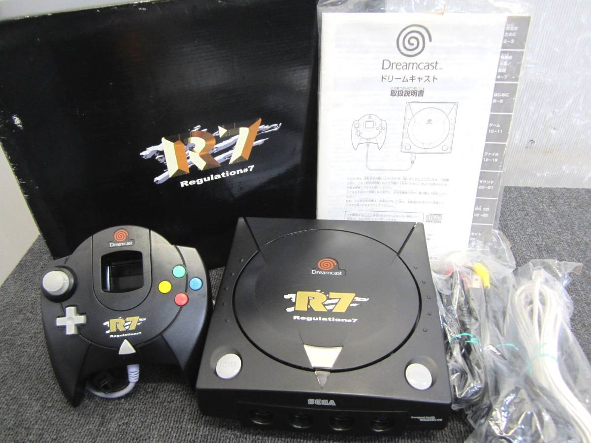 1t126da SEGA セガ HKT-3000 ドリームキャスト R7 Regulation#7 レギュレーション7 ゲーム機