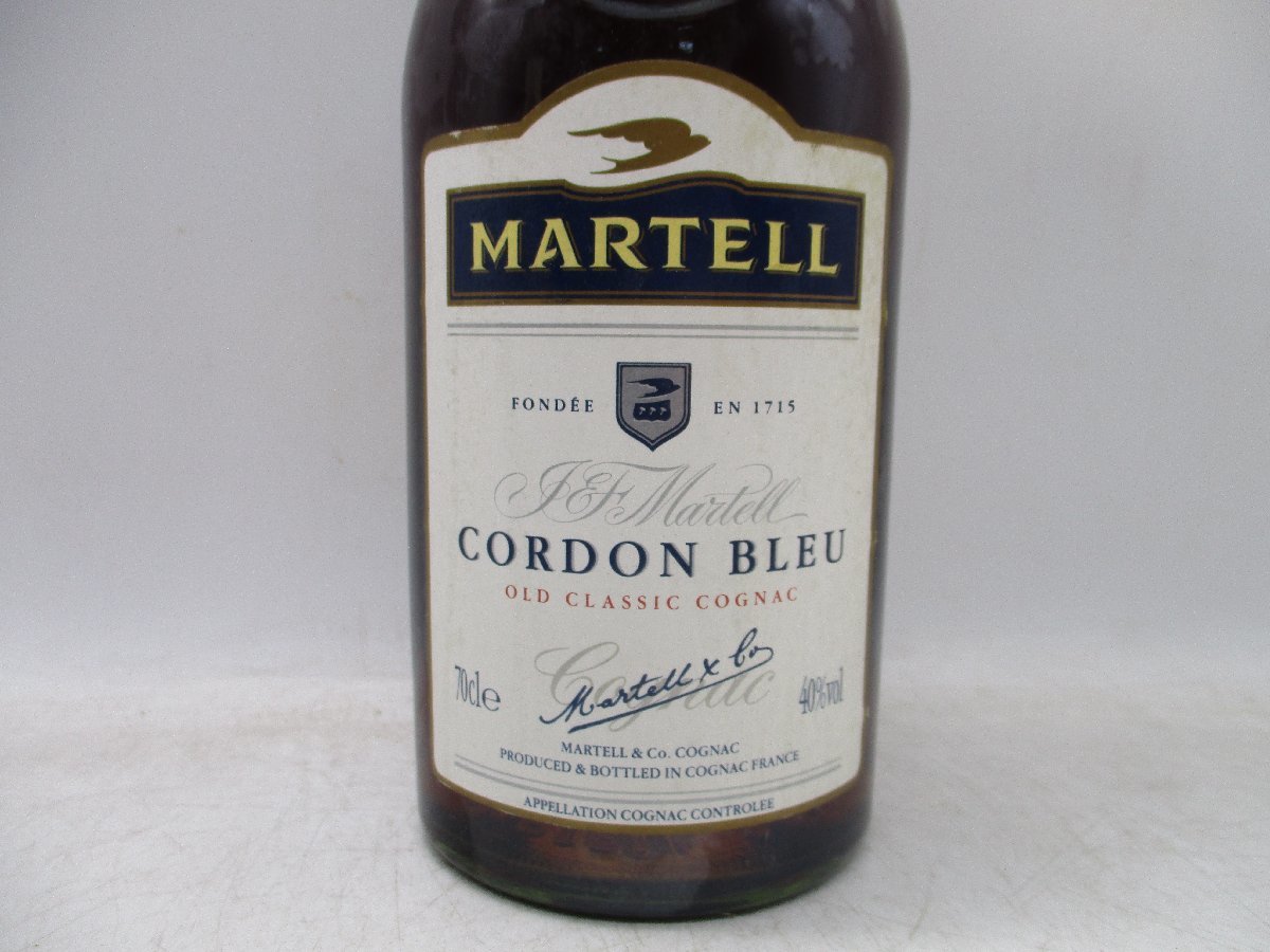MARTELL CORDON BLEU マーテル コルドンブルー ブランデー 700ml 古酒