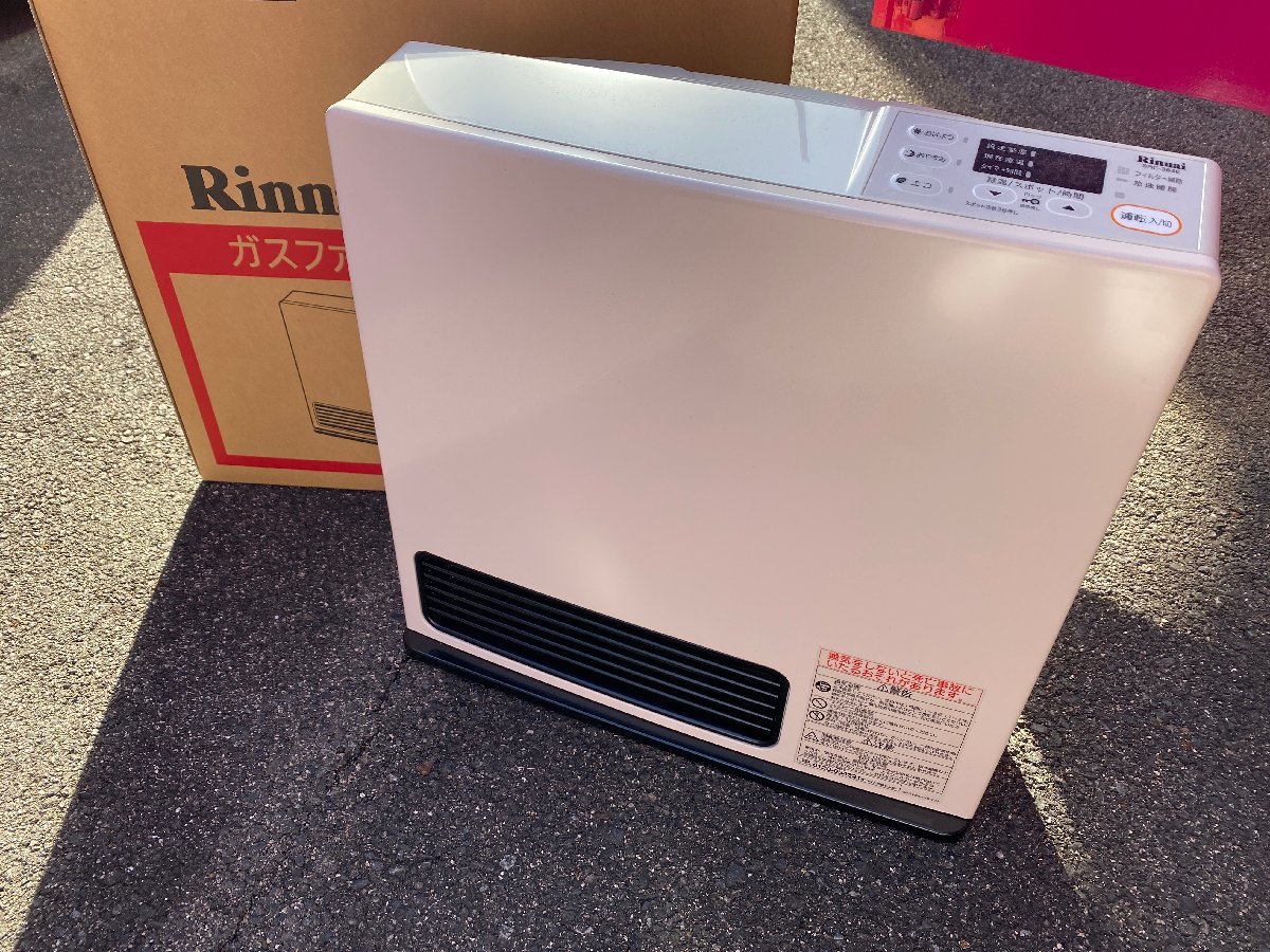 Å動作OK【Rinnai SRC-364E-13A パステルローズ [ガスファンヒーター