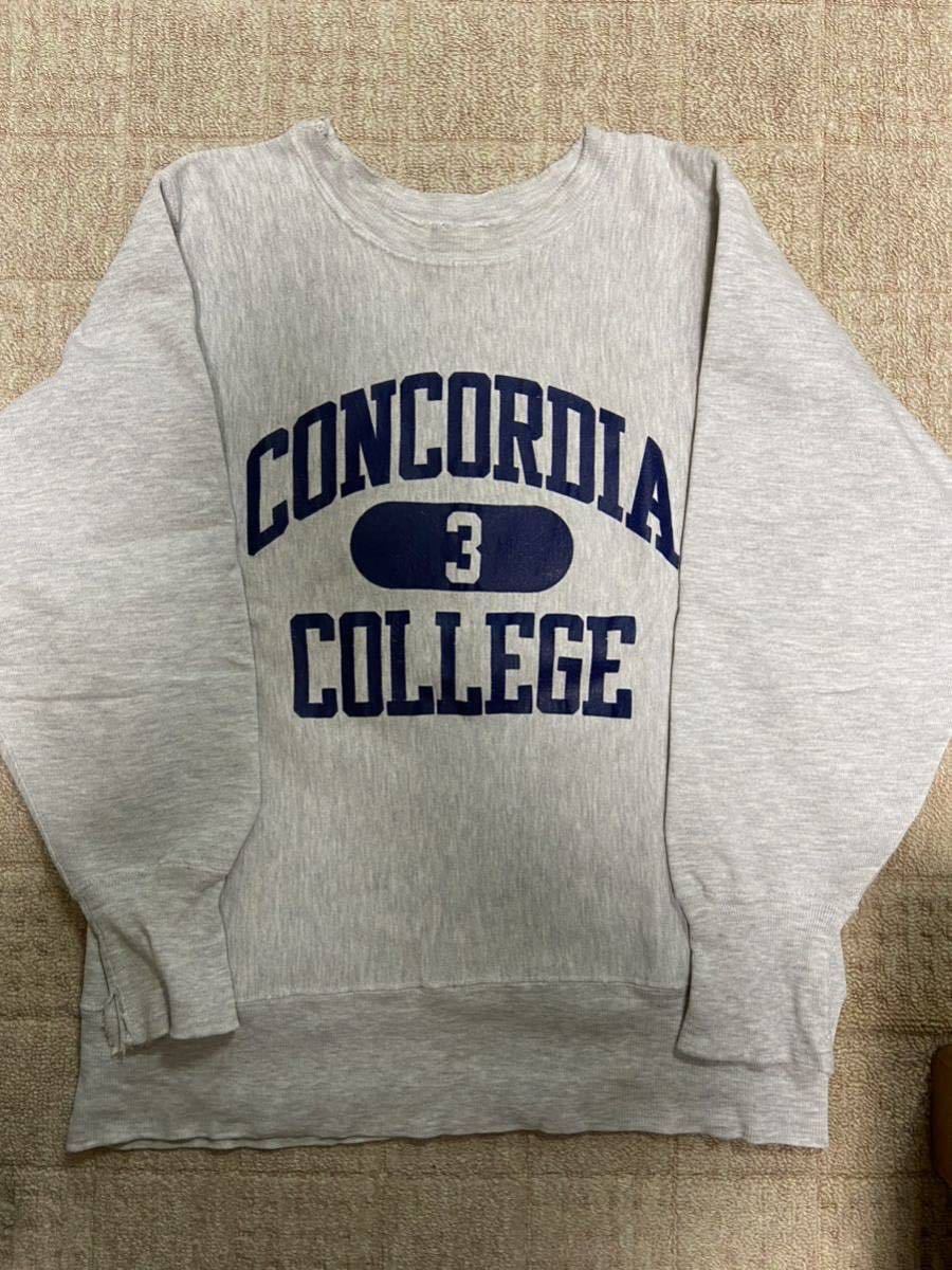 チャンピオン　リバースウィーブ　『90s』　REVERSE WEAVE 3段プリント