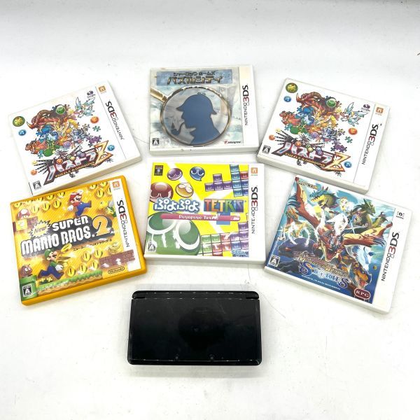 ☆まとめて☆ NINTENDO 任天堂 ニンテンドー 3DS 本体 ソフト 計5本  