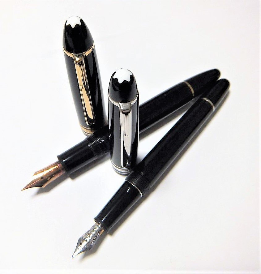 1円～ おたからや★B1227-10　MONTBLANC モンブラン マイスターシュティック 万年筆 (No.146×1・Pix×1） ペン先14K585刻印 計2点