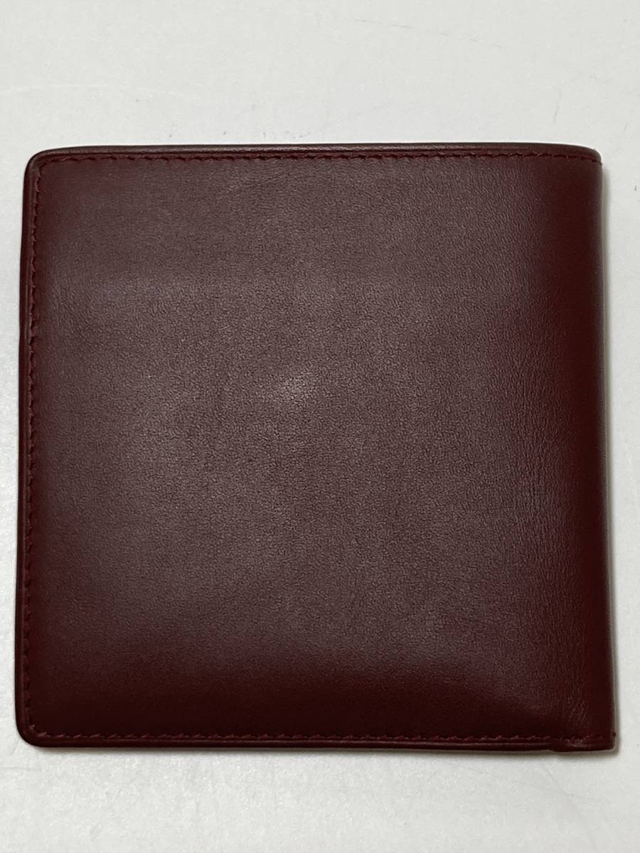 マストライン カルティエ Cartier 長財布 ボルドー 付属品 新品 二 