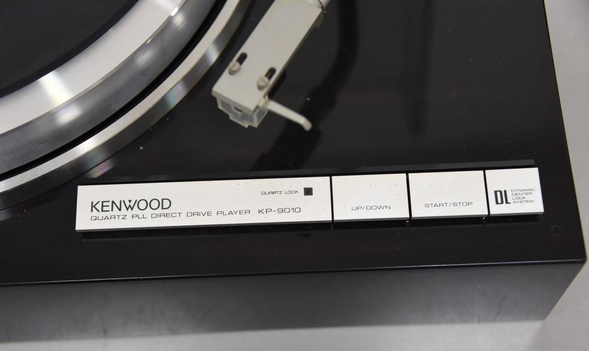 低価，新品 JY1-31【現状品】通電・簡易確認OK｜KENWOOD ケンウッド DIRECT DRIVE TURNTABLE KP-9010｜元箱・ヘッドシェル・針付き｜オーディオ機器
