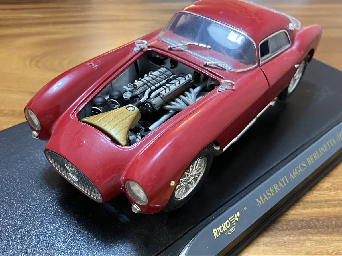 最終値下げ】RICKO - MASERATI - A6G CS BERLINETTA 1954 1/18 ダイ 