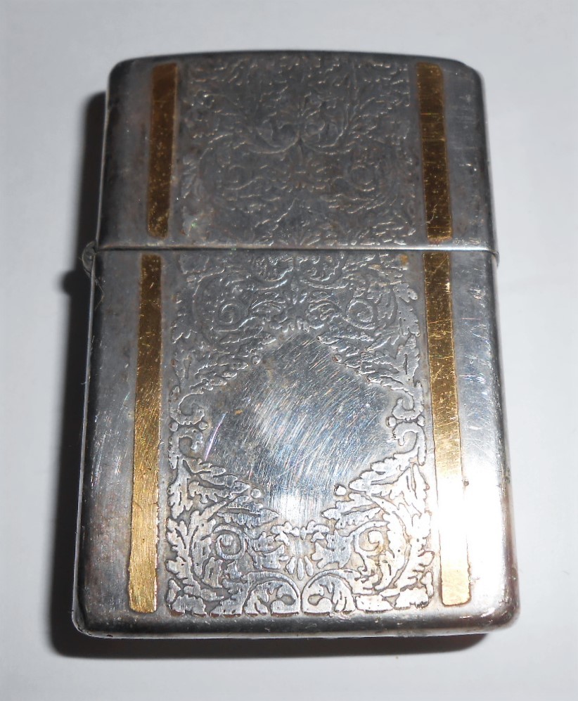 ZIPPO ジッポーライター STERLING 1992 銀製 中古品