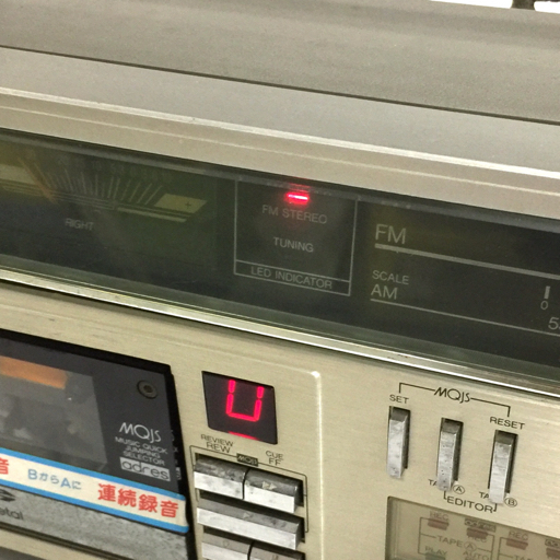 初登場 動作品】東芝 TOSHIBA ステレオラジオカセットレコーダー RT