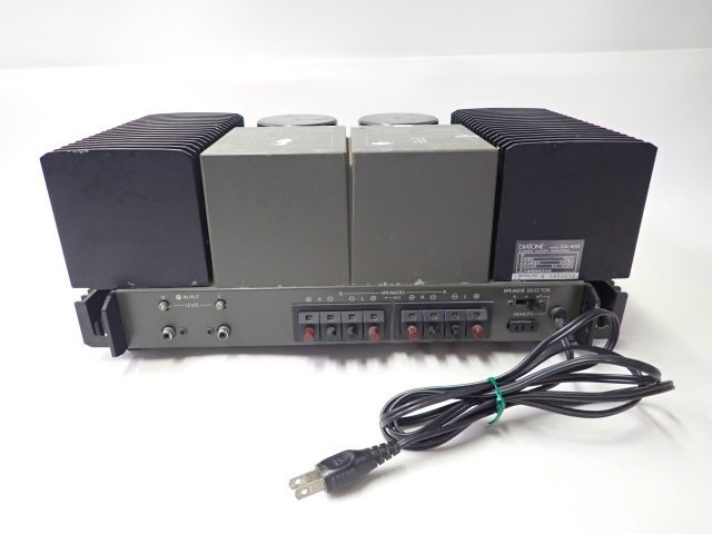 ダイヤトーン三菱ダイアトーンDIATONE DA-A10ステレオパワーアンプ DIATONE DA-A10 DIATONE DA-A10 ダイヤトーン 三菱電機 Feature