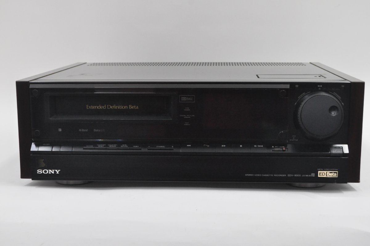 SONY □ ED ベータ ビデオデッキ [EDV-9000] □ A4768 EDV-9000 SONY