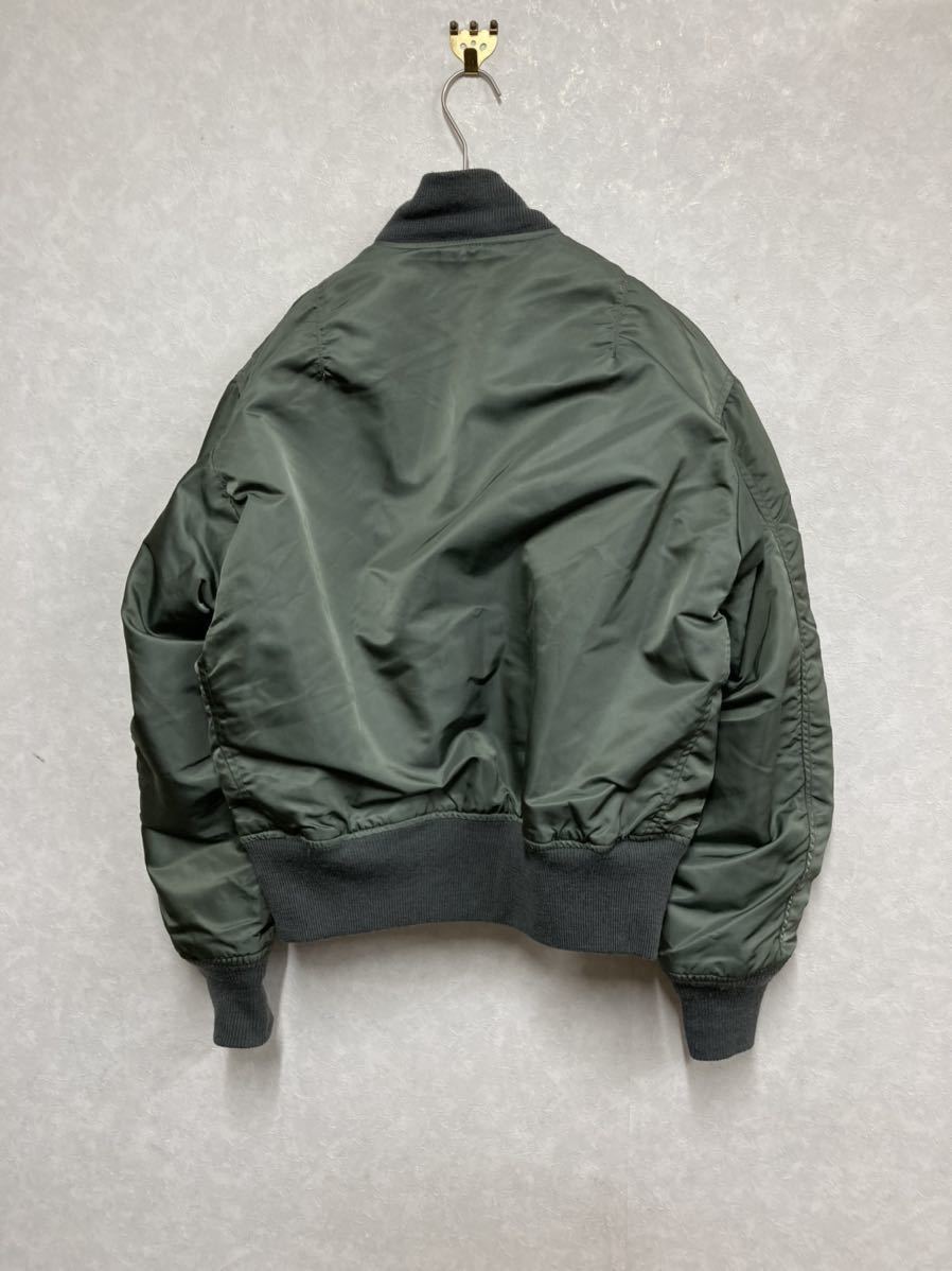 90s 米軍 L-2B グランドクルー フライトジャケット ビンテージ サイズM 