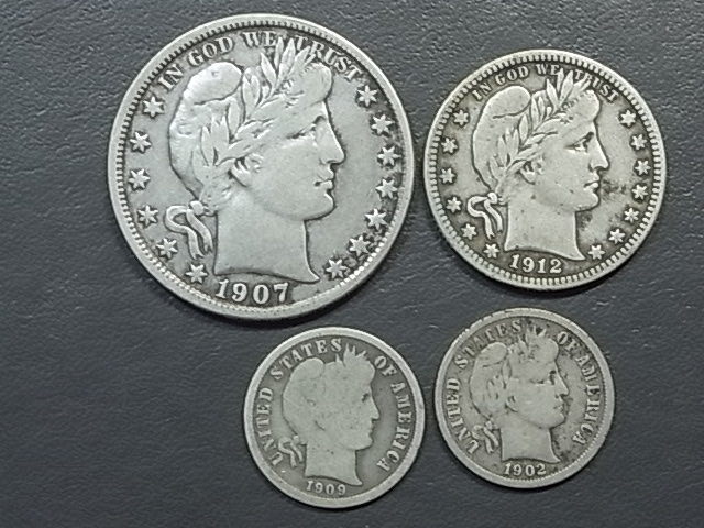 古い アメリカ 銀貨 4枚 古いアメリカ銀貨4枚 【公式通販】