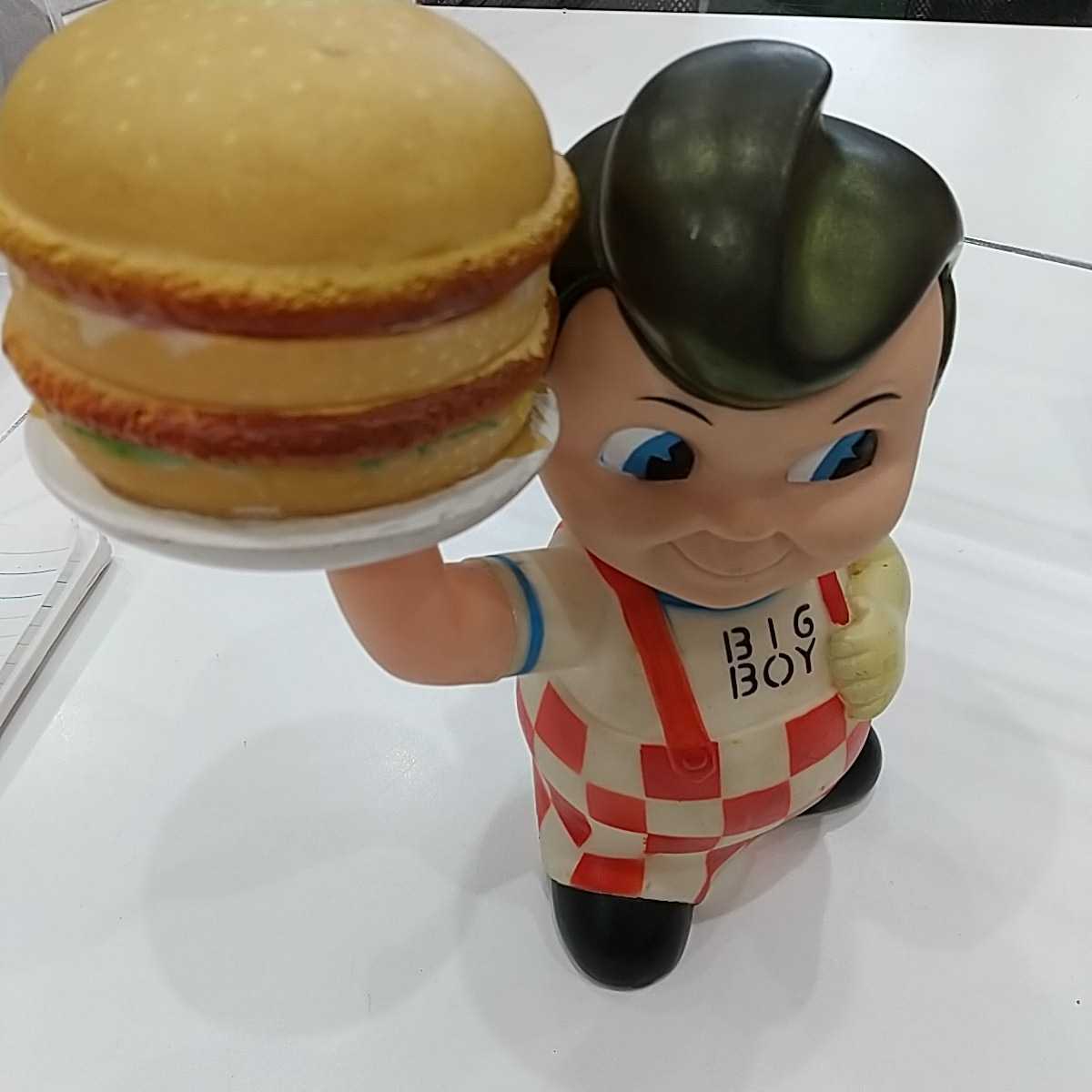 N6883 【アンティーク】Big Boy アメリカ 貯金箱 フィギュア 貯金箱