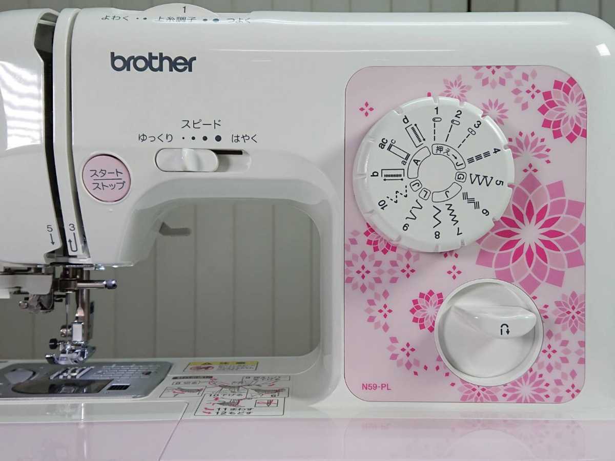 極美品】brother ブラザー ミシン ELU5814 動作確認済み フットペダル 