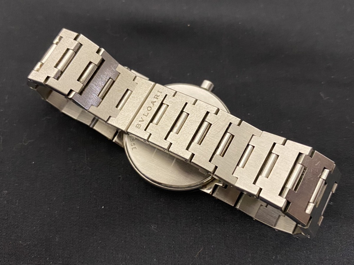 電池交換済み】 稼働品 A1 BVLGARI ブルガリ BB 30 SSD ブルガリ 