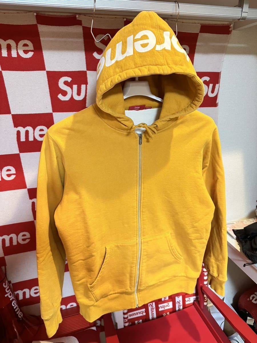 希少✳︎supremeフードロゴパーカー ☆希少☆超激レア☆Supreme フードロゴ パーカー(パーカ)｜売買された