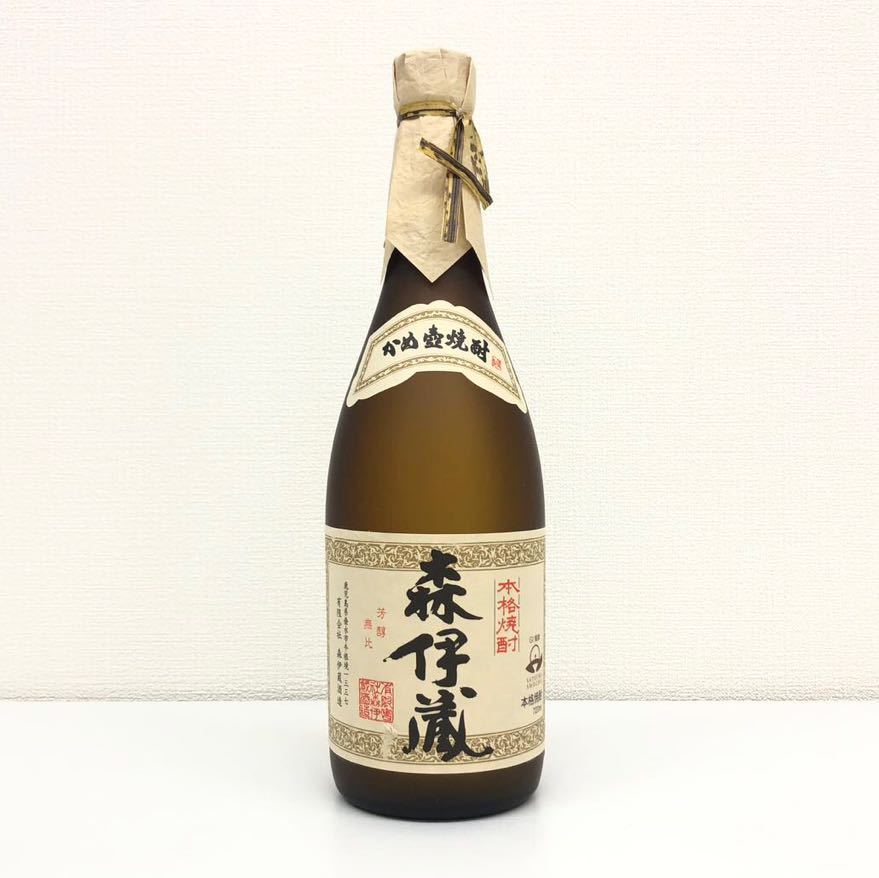 未開栓】 森伊蔵 本格焼酎 かめ壺焼酎 芋720ml 25% 箱 森伊蔵 720ml