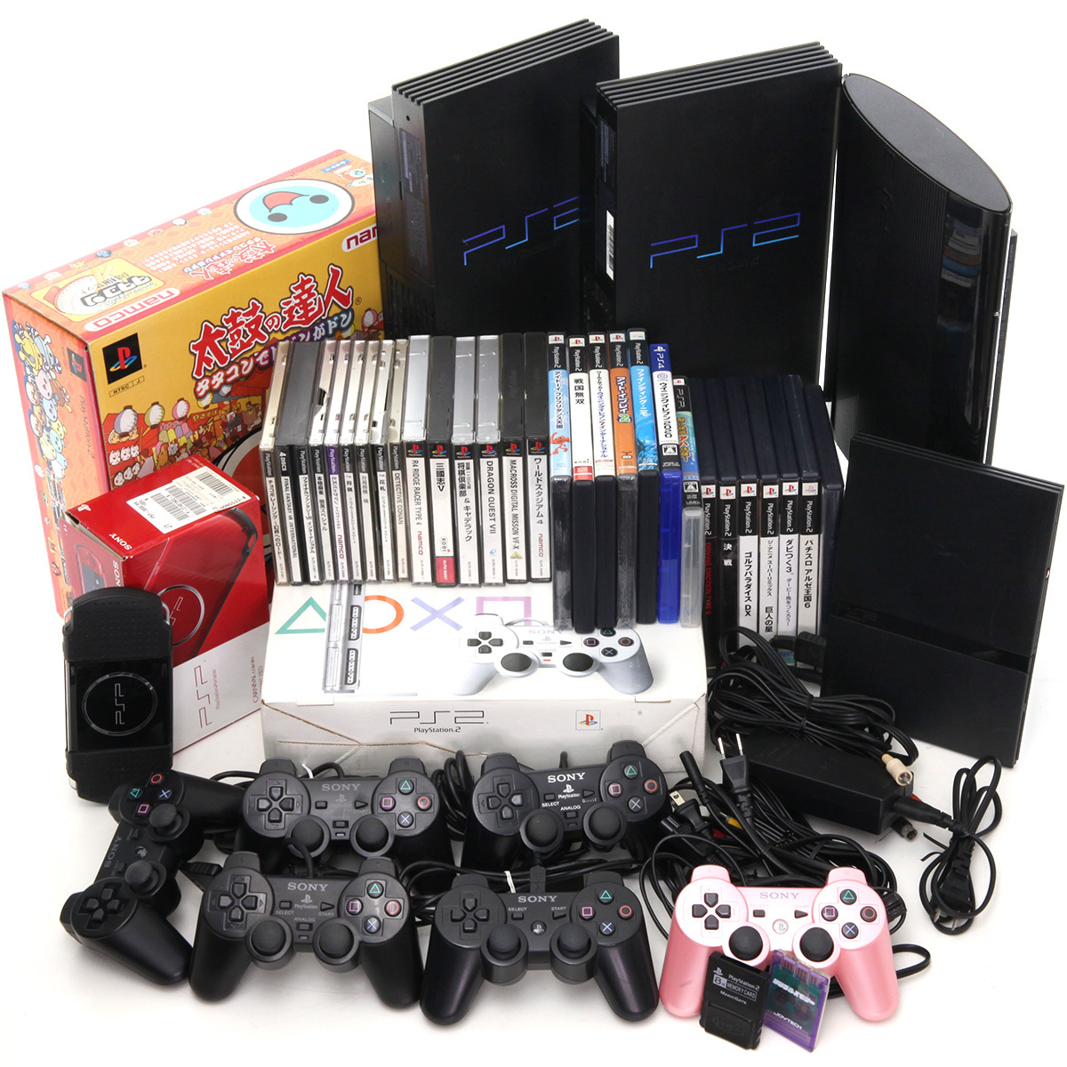 PSP本体 ソフトまとめ売り 22本セット PSP用ソフト まとめ売り 22本 ソフト