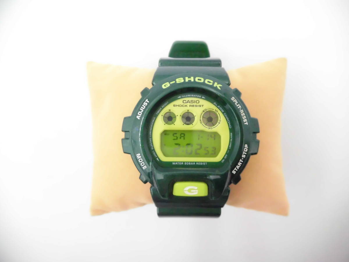 カシオ腕時計 g ショック 緑 メンズ CASIO カシオ DW-6900MC G-SHOCK G