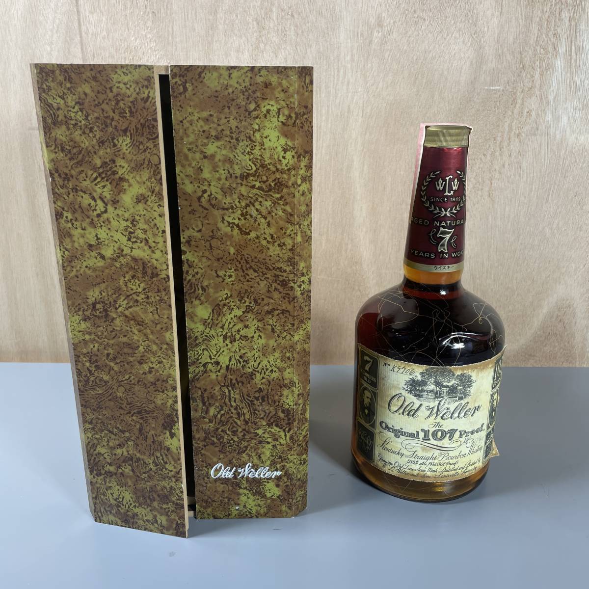 希少 古酒 Old Weller オールドウェラー7年 バーボンウイスキー 希少