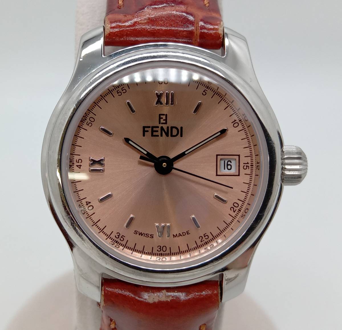 FENDI フェンディ クォーツ レディース 腕時計 210L デイト FENDI フェンディ クォーツ レディース 腕時計 210L デイト