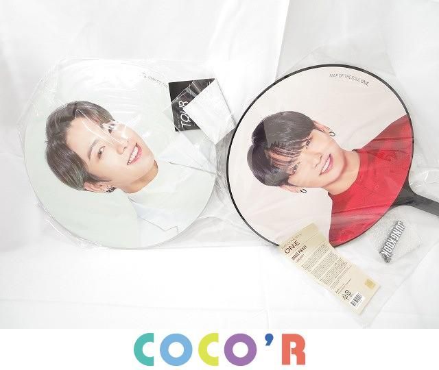 BTS ジョングク うちわ プレミアムフォト カバー フラッグ セット BTS